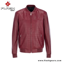 Veste bomber décontractée de luxe en cuir sur mesure, imperméable, coupe-vent, respirante, séchage rapide, fermeture éclair, homme, grande taille