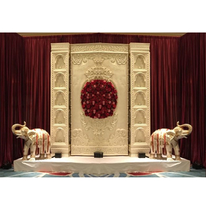 Glamour Jharokha Cadre Décor pour la Réception De Mariage de Rêve De Mariage et D'événement de Cadre D'étape Design Romantique Mariage Rajwada Cadre - Product Image 1