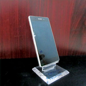 Perspex Mobile Phone Rack, Counter Acrylic Cell Phone Holders, Lucite Smartphone <b>Easel</b> - Product Image 1