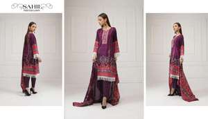 Traje de césped de shalwar kameez para mujer, traje de diseño paquistaní e indio impresionante, ropa de fiesta informal, salwar - Product Image 4