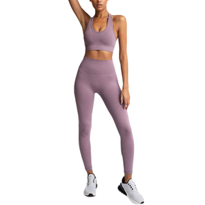 Conjunto deportivo OEM Active Gym Wear y leggings de fitness para mujer - Product Image 2