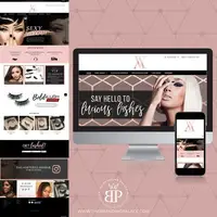 Conception de site Web e-commerce réactif Hatch pour cils, maquillage, beauté, services de marketing numérique B2B/C2C, SEO, support 24/7, logiciel