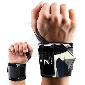 High Quality Heavy-Duty <b>Neoprene</b> Wrist Wraps <b>Top</b> Wrist Support for Weightlifting Fitness Safety Equipment on Sale - Product Image 3