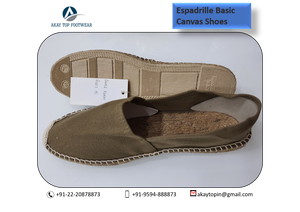 Aproms — espadrille en toile simple pour hommes et femmes, unisexe, bonne qualité, prix authentique, tenue décontractée, nouveau modèle 2022 - Product Image 3