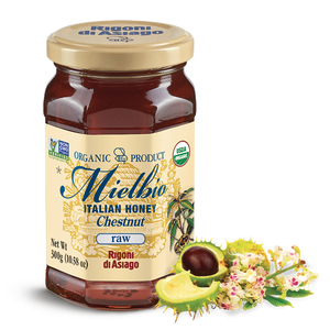 Mielbio Jar Mật Ong Hữu Cơ Chất <span class=keywords><strong>L</strong></span>ượng Cao 300G-Sản Xuất Tại Ý - Product Image 3