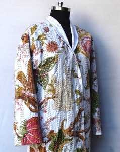 Veste Femme Veste Régulière Coton Haute Qualité Veste Réversible Imprimée Décontractée Veste Imprimée Veste Réversible Vintage - Product Image 4