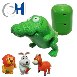 Haute Qualité Classique Vert en plastique PP Animal crocodile surprise oeuf jouet - Product Image 1