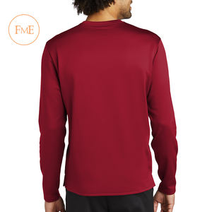 Sudadera personalizada para hombre con mangas completas 100% algodón tejido cuello redondo marca OEM sudadera polar - Product Image 2