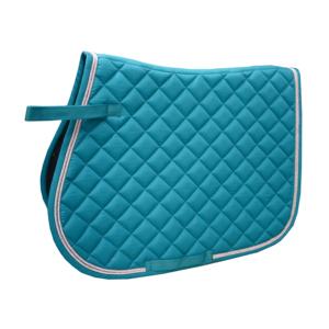 Almohadillas de sillín de doma occidental de la mejor tela de la India fabricadas directamente, relleno de algodón de polialgodón de estilo inglés para montar a caballo - Product Image 1