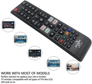 Télécommande universelle de remplacement pour les séries de téléviseurs Samsung avec boutons de raccourci AA59-00741A <span class=keywords><strong>BN59</strong></span>-<span class=keywords><strong>01247A</strong></span> AA59-00602A - Product Image 2