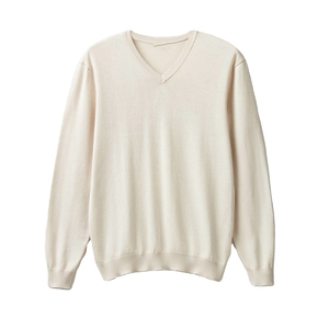 2021 pull décontracté à manches longues pour hommes dernière conception à la mode avec motif géométrique caractéristique anti-rétrécissement d'hiver - Product Image 1