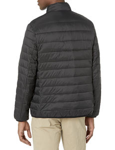 Chaqueta acolchada de alta calidad para hombre XL con capucha, logotipo impreso personalizado fino, abrigo de invierno profesional ligero, demanda del cliente - Product Image 2