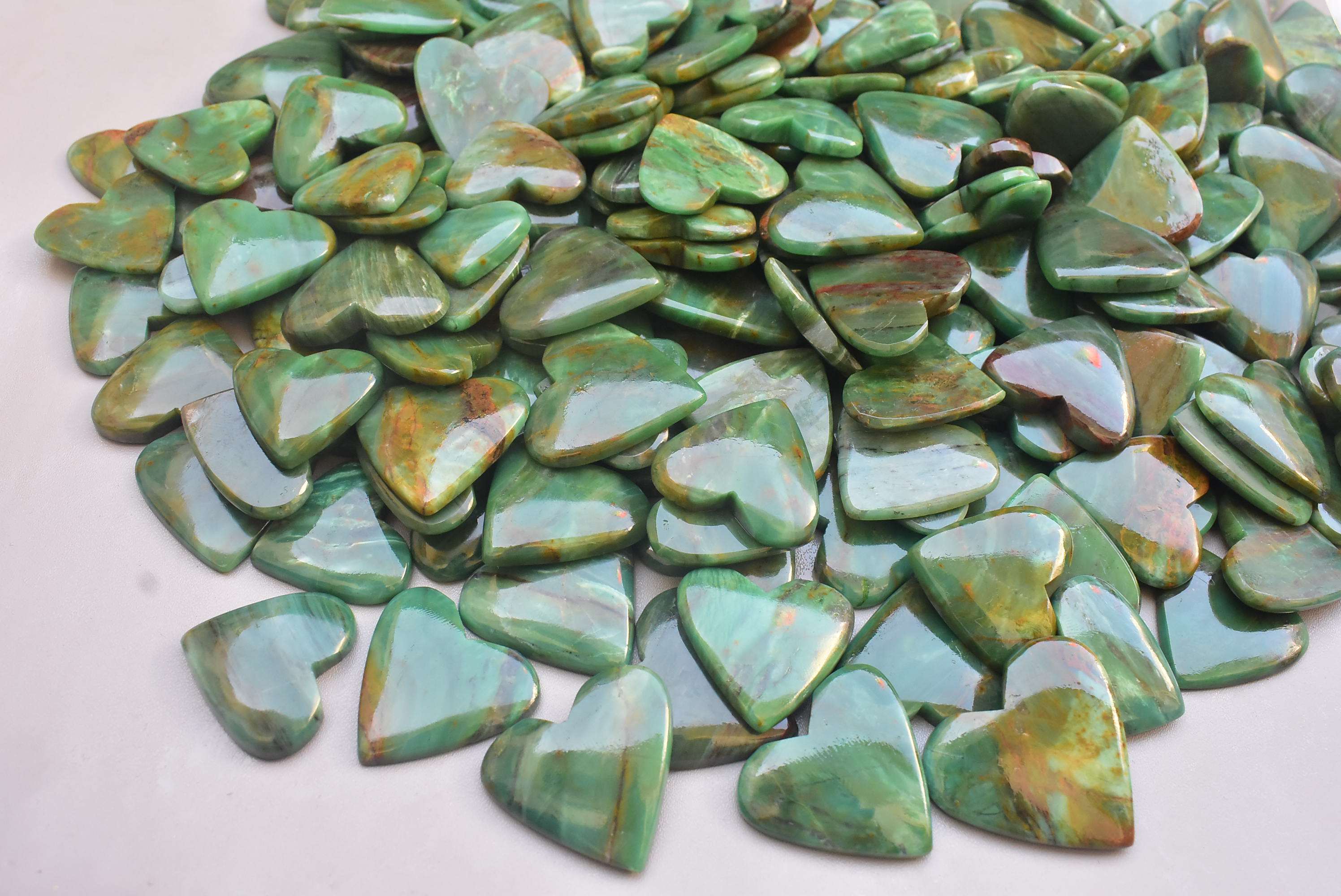 สีเขียว