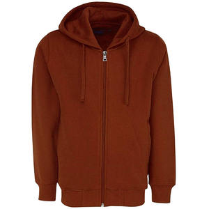 2024 logotipo personalizado hombres 100% poliéster polar cremallera completa Sudadera con capucha moda Casual Hip Hop deportes sudadera superior cremallera capucha para primavera - Product Image 3