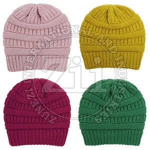 หมวกบีนนี่ขนแกะ/ผ้าฝ้ายสำหรับทุกเพศน้ำหนักเบาออกแบบได้ตามต้องการมีสไตล์ภาพดีไซน์ใหม่สำหรับฤดูหนาว - Product Image 2