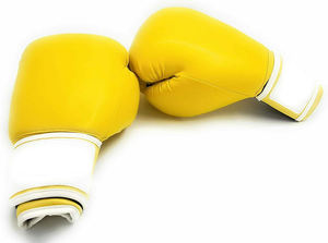 Venta al por mayor profesional adulto entrenamiento deportivo competición guantes de cuero boxeo Muay Thai Kick Fighting jóvenes guantes de boxeo - Product Image 5