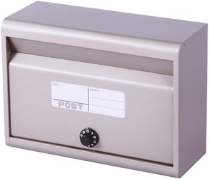 Hộp Thư màu đen và màu xám công suất cao kích thước tiêu chuẩn bài Hộp thiết kế thanh lịch cho hộp thư văn phòng và nhà dễ thương Hộp Thư - Product Image 6