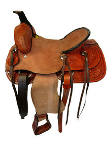 Sillín de barril de cuero genuino de alta calidad Y & Z, equitación inglesa de calidad Premium, precio de venta completo disponible, caballo ecuestre - Product Image 4