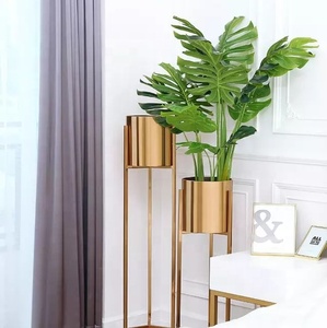 Most Selling Floor <b>Vase</b> Gold Flower <b>Vase</b> - Product Image 2