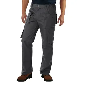 Benutzer definierte Herren Baumwolle Navy Cargo Pants Industrie Maschinenbau Arbeits kleidung Uniform Flamm hemmende Arbeits kleidung für Unisex