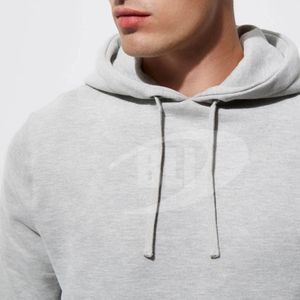 Sudadera con capucha y cremallera personalizada para hombre, 100% poliéster, forro polar grueso, chándal de gimnasio personalizable - Product Image 4