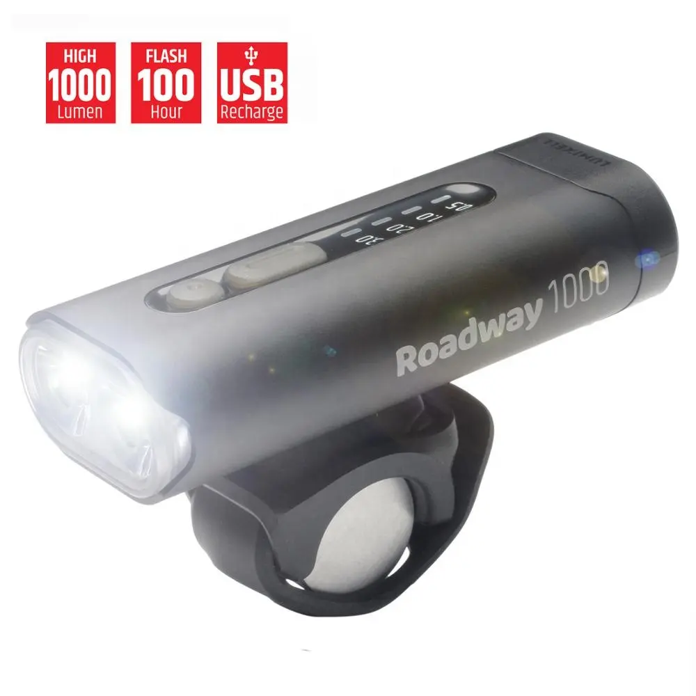 2022 New Arrivals USB Rechargeable 1000 Lumen Bicycle Light