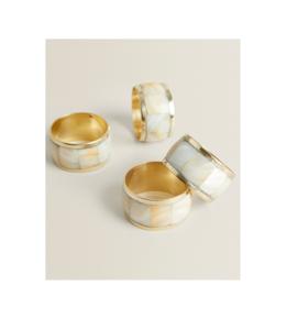 ที่วางกระดาษทิชชูตกแต่งโต๊ะขายดีและรูปทรงกลมและการออกแบบเหล็กที่ดีที่สุดสำหรับผู้ถือแหวนผ้าเช็ดปากแบบยืนในราคาที่ดีที่สุด - Product Image 5