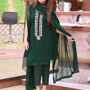 -NEW----TRENDY--DESIGNER--KURTA et ÉLÉGANT PANT--WITH ÉLÉGANT BRODERIE WORK---FOR Parti porter-robe pour la Fête/Mariage = 2021... - Product Image 1