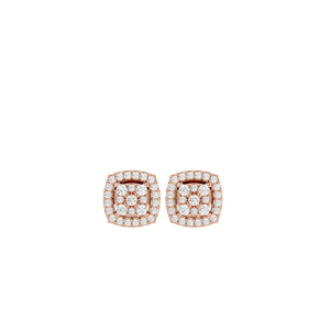 Pendientes de Diamantes Redondos de 0.60 TCW |   Pendientes de oro de 14 quilates con cierre de rosca, color GH, claridad I1 |   Regalo de Joyería Fina de Lujo para Mujer - Product Image 6