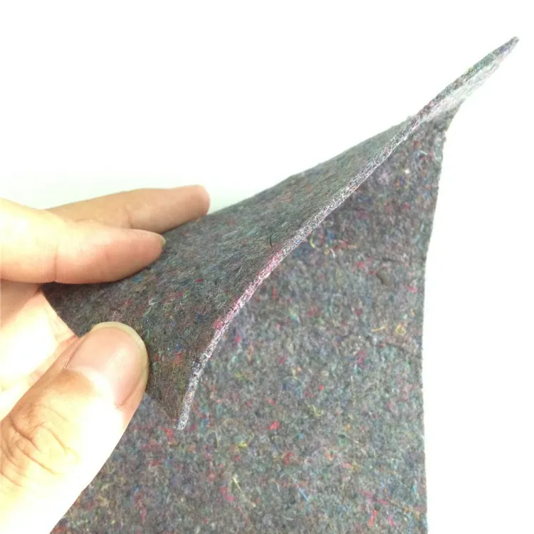 100% recycle polyester felt for matress, produce recycle felt mix color in vietnam