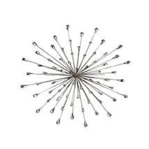 Vente flash - Art mural en métal de forme carrée dorée, écologique, durable, 100% fait main, design moderne, à suspendre au mur pour la décoration de la maison - Product Image 3