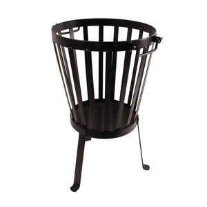 ที่ใส่ท่อนไม้แบบทรงกระบอกที่ใส่ของจิปาถะที่หนีบทำจากไม้ที่หนีบเหล็กสำหรับใช้ในครัวเรือน - Product Image 1