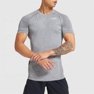 Vente chaude coton/Polyester hommes T-Shirt à manches courtes en gros de haute qualité blanc séchage rapide cou impression personnalisée 210g tissu - Product Image 6