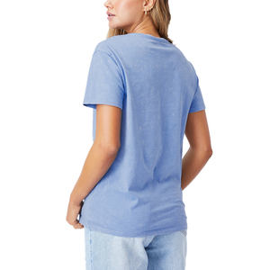 New Summer Stylish Wear Custom Design And Printing 100% Pure cotton T-shirt for Women - Product Image 3