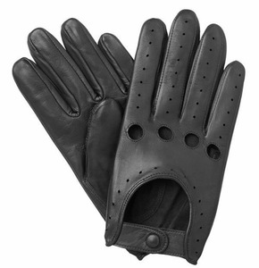 Precio al por mayor nuevos diseños guantes nudillo agujeros en cuero genuino - Product Image 1