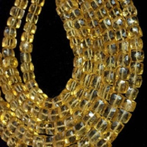 Caja facetada de piedras preciosas de citrino Natural de 7mm y 8mm, hebra de cuentas sueltas de piedras preciosas de Fabricante Mayorista a precio de fábrica en línea DIY - Product Image 1