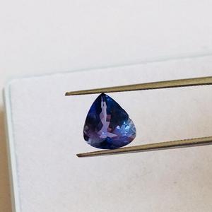 ลูกแพร์ tanzanite ธรรมชาติที่ได้รับการรับรองคุณภาพ AAA ขนาด10*7มม. สีฟ้าที่ยอดเยี่ยมพร้อมความมันวาวสำหรับการทำเครื่องประดับ - Product Image 2