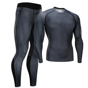 Holesale ports et itness itunning rracksuit Ash uuard Men's omompression Sportwear uits YM ight raining YM ETS - Product Image 2