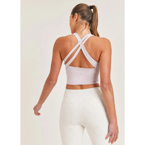 ชุดบราออกกำลังกายแบบร่อง ดีไซน์ใหม่ คุณภาพเยี่ยม สั่งทำได้ ขายดี - Product Image 3