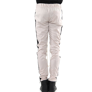 Wholesale Men's Sportswear Black and White 100% <b>Polyester</b> <b>Joggers</b> With Your Own Logo - Product Image 4