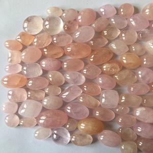 พลอยมอร์กอนไนต์สีชมพูธรรมชาติ เกรด AAA ผ่านการอบความร้อน ทรงหลังเบี้ย - Product Image 3