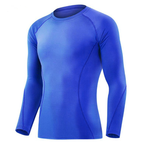 Rashguard de fitness sublimado personalizado venta directa de fábrica para hombres MMA recortada Rash Guard ropa deportiva personalizada - Product Image 2