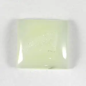 Pedra preciosa quadrada onyx 5.95 gms natural, pedra preciosa solta 21mm para fabricação de jóias