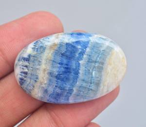 การออกแบบที่สวยงาม100% ธรรมชาติสีฟ้าแผนภาพพลอยหลวม Cabochon Lapis ลูกไม้พลอยหลวม - Product Image 4