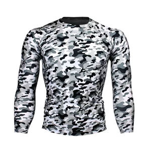 Maillot de bain à manches longues pour hommes, personnalisé, haut de surf, protection Uv Rashguard, chemise solaire - Product Image 5