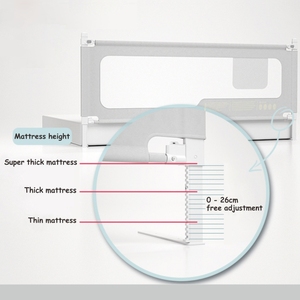 Probebi BR008 Sponde di Sicurezza Regolabili in Altezza per Letti dei Bambini, <span class=keywords><strong>Barriera</strong></span> Multifunzionale per Letti Infantili - Product Image 5