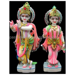 Estatua de mármol Radha Krishna - Product Image 1