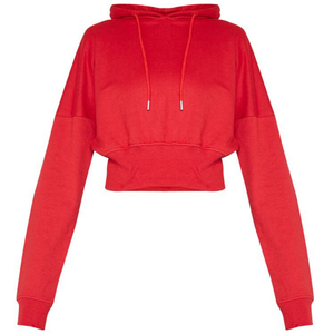 Ladies Plus Size Summer Crop Tops Breathable Solid Pattern Hot Sexy Short Sweat Shirts avec décoration brodée - Product Image 5