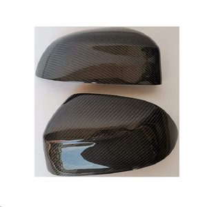 In Fibra di carbonio Specchio Laterale Della Copertura per <span class=keywords><strong>BMW</strong></span> Nuovo X3 Nuovo X4 G02 Nuovo <span class=keywords><strong>X5</strong></span> G05 2019 Nero - Product Image 1