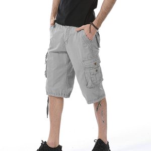Custom workout tactical cargo shorts men wear cotton shorts men - Product Image 3